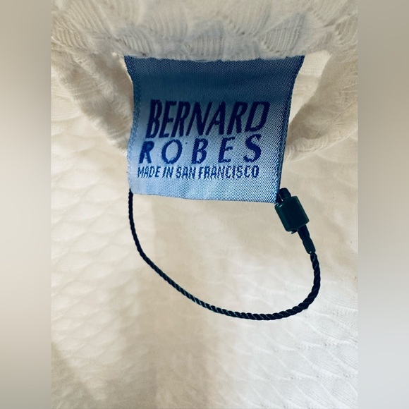 Bernard Company Spa Robe Waffle Cotton Based White Beauty One Size Luxury - Picture 4 of 9